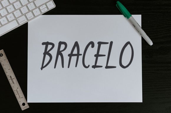 Bracelo: A Script Font Built for Modern Moods