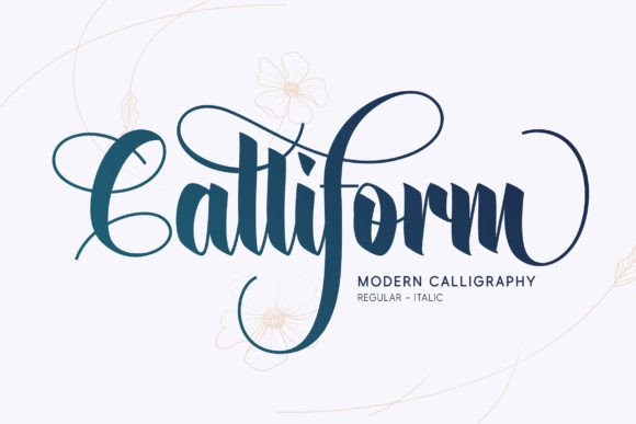 Calliform: A Modern Script Font for Campaigns That Need a Touch of Elegance