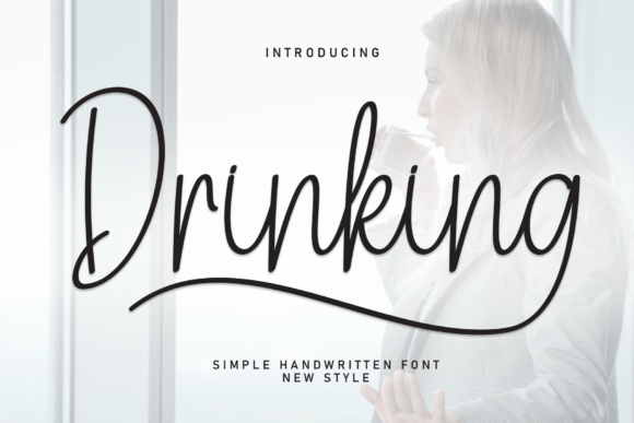 Choosing the Drinking Font for a Friendly Campaign Message