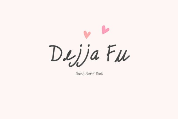 Dejja Fu: A Handwritten Font That Lifts Your Digital Brand