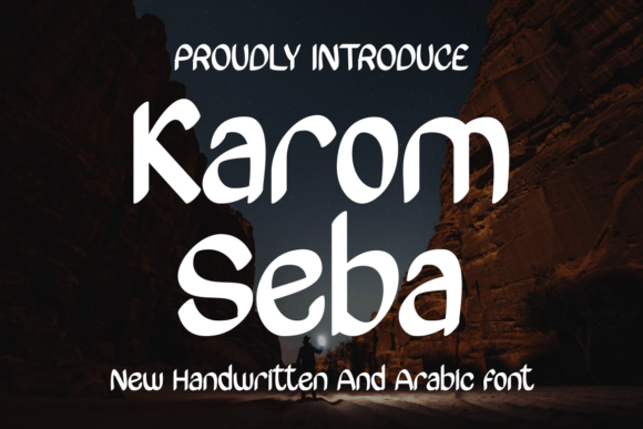 Discover Karom Seba: A Charming Handwritten Font for Editorial Design