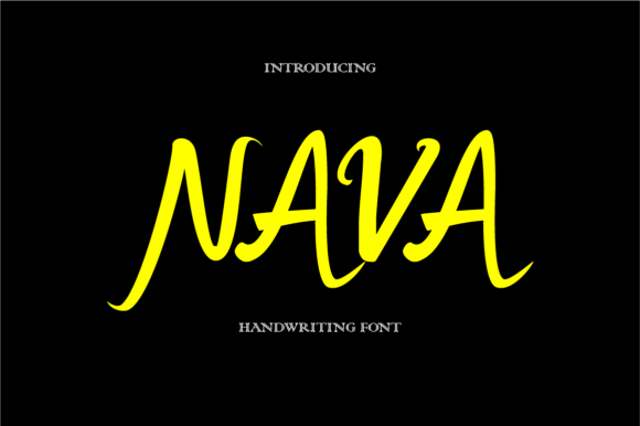 Elevate Your Brand with Nava: A Premium Handwritten Font