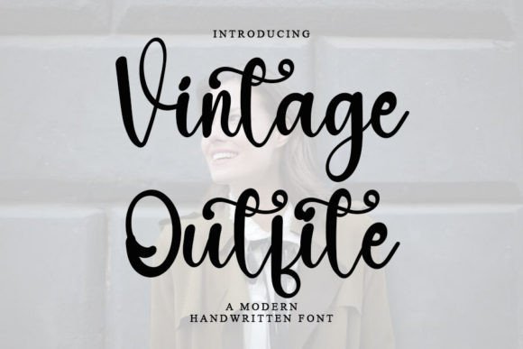 Elevate Your Web Design with Vintage Outfit Font