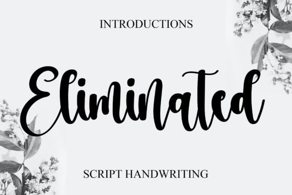 Eliminated: An Editorial Designer's Handwritten Typeface
