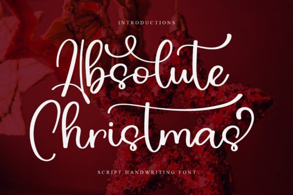 Enchant Your Editorial Designs with Absolute Christmas Font