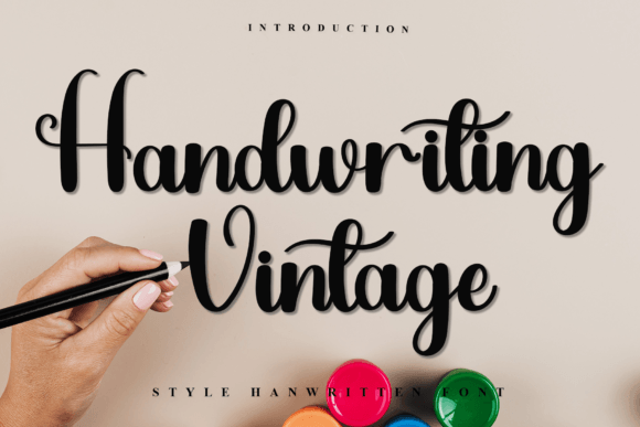 Handwriting Vintage: The Festive Typeface That Can Upgrade Your Brand