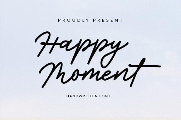 Happy Moment: The Perfect Font for Handmade Creations