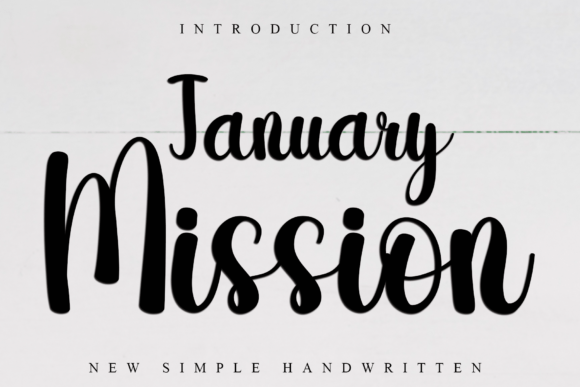 January Mission Font: A Playful and Versatile Design Partner