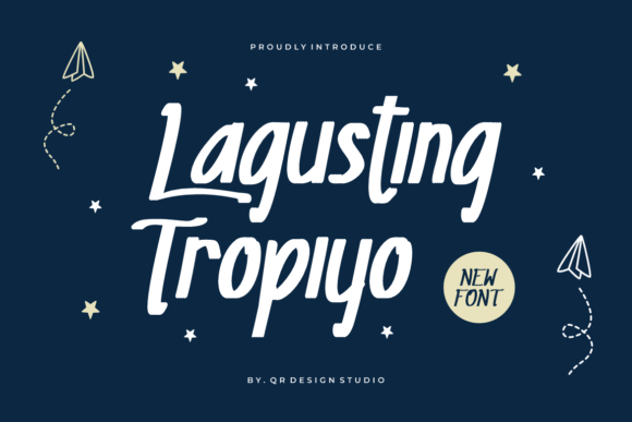 Lagusting Tropiyo: A Handwritten Font for Makers