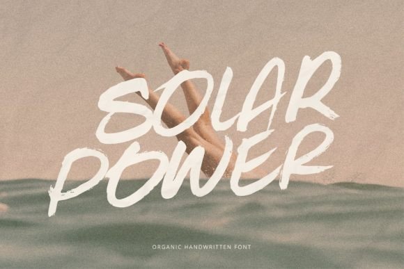 Solar Power: A Handwritten Font for Digital Authenticity