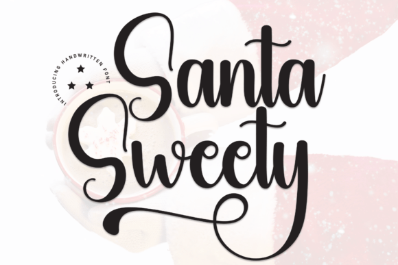 The Digital Elegance of Santa Sweety Font