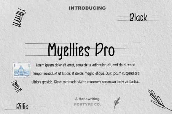 The Elegant Rhythm of Myellies Pro: A Font for Thoughtful Reading