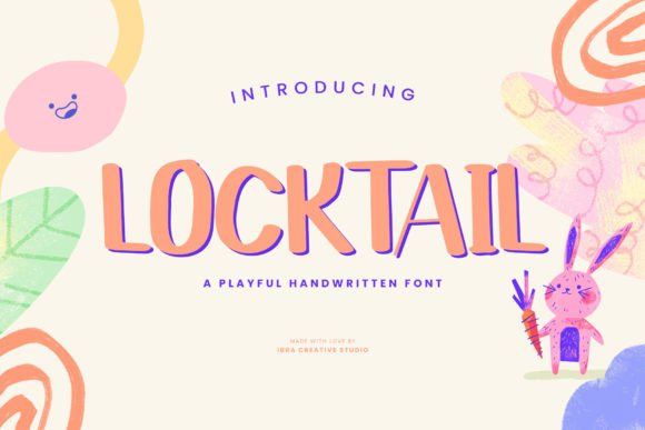The Whimsical Craft of Locktail: A Font for Lively Campaigns