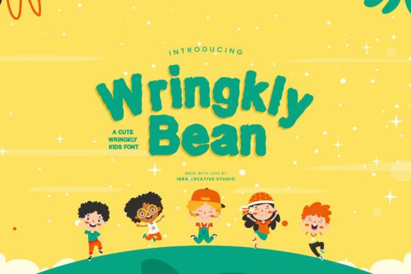 The Wrinkly Bean Font in Real Branding Work