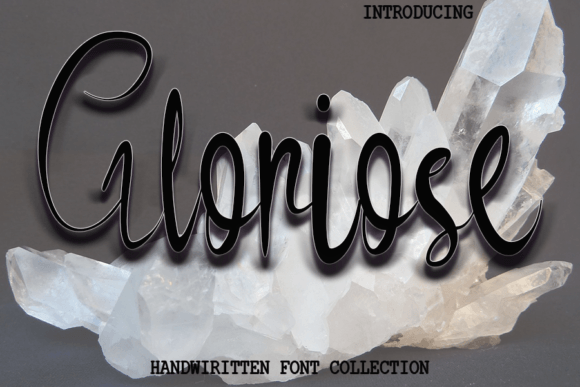 Transform Your Brand with Gloriose Font: A Handwritten Brush Typeface