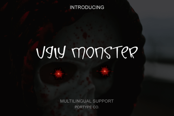 Ugly Monster: A Playful Font for Halloween and Beyond