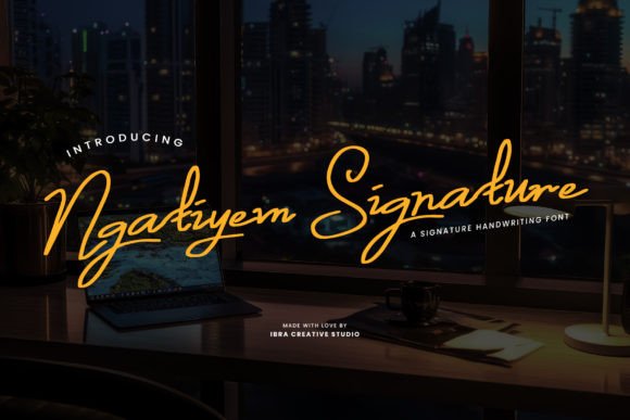 Using the Ngatiyem Signature Font to Build a Better Brand