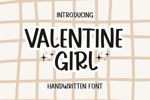 Valentine Girl: A Charming Handwritten Font for Editorial Design