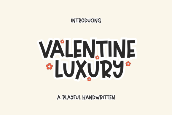 Valentine Luxury: A Handwritten Font for Editorial Charm